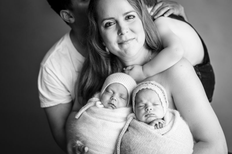 Twin Newborn Photo Session -
